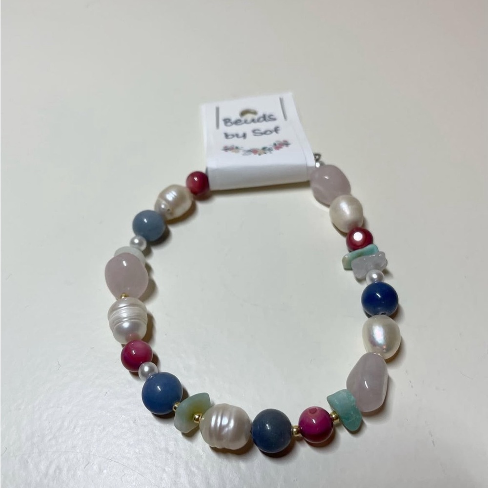 Handmade crystal bracelet